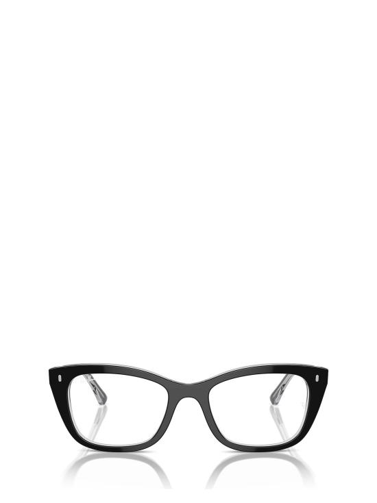 26FW 레이밴 안경 RX5433 2034 BLACK ON TRANSPARENT