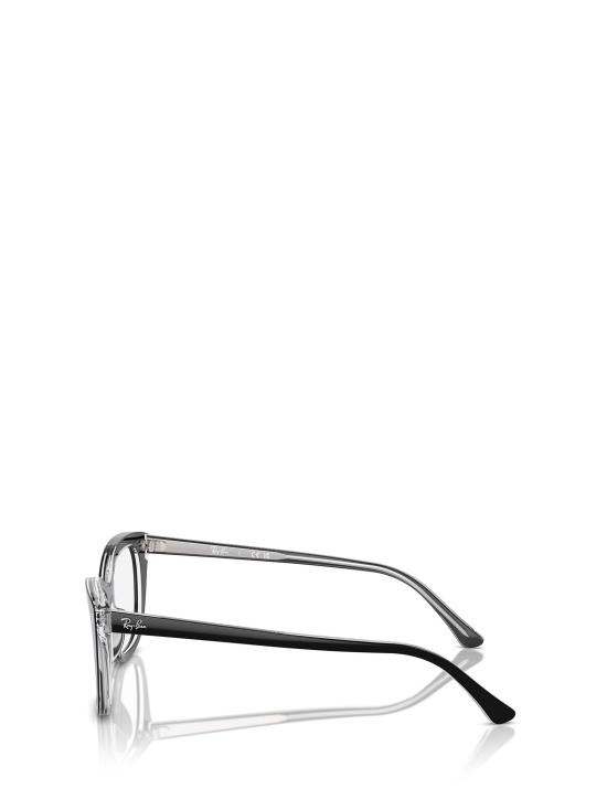 26FW 레이밴 안경 RX5433 2034 BLACK ON TRANSPARENT - RAY BAN
