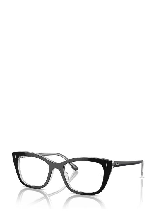 26FW 레이밴 안경 RX5433 2034 BLACK ON TRANSPARENT - RAY BAN