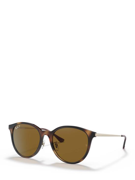 26FW 레이밴 선글라스 RB4334D 710 83 LIGHT HAVANA - RAY BAN