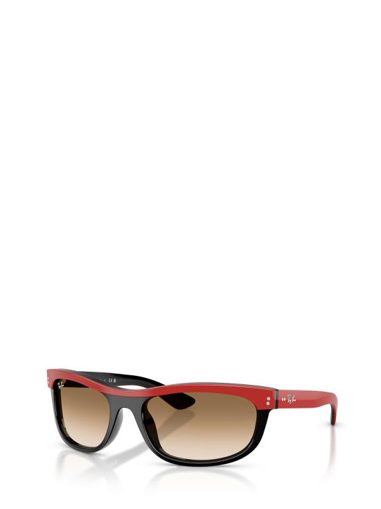 26FW 레이밴 선글라스 RB2489 955 51 RED ON BLACK - RAY BAN