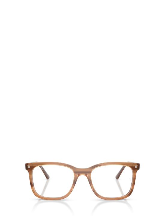 26FW 레이밴 안경 RX5446 8455 STRIPED BROWN