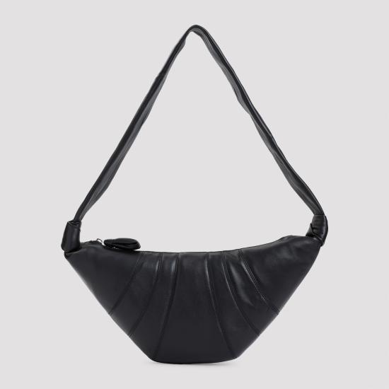 26FW 르메르 미디움 크루아상 백 미디움 크루아상 백 BG0001 LL095 BK999 BLACK
