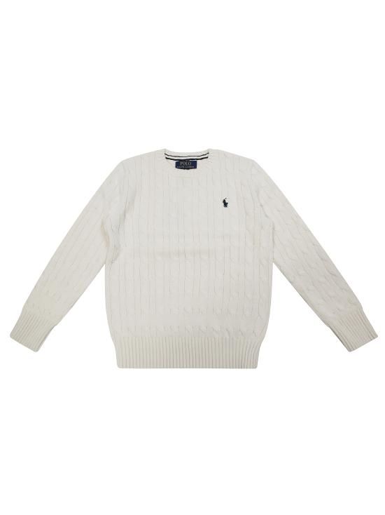 26FW [키즈] 폴로 랄프로렌 가디건 323702674024 BIANCO