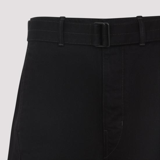 26FW 르메르 트위스트 벨티드 팬츠 PA326 LD1055 BK999 BLACK - LEMAIRE