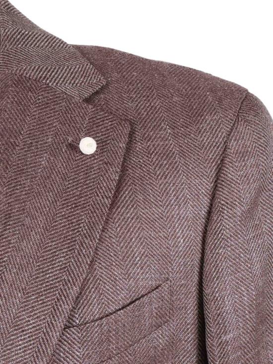26SS 루이지 비안끼 수트 자켓 2403 62263 Brown - LUIGI BIANCHI