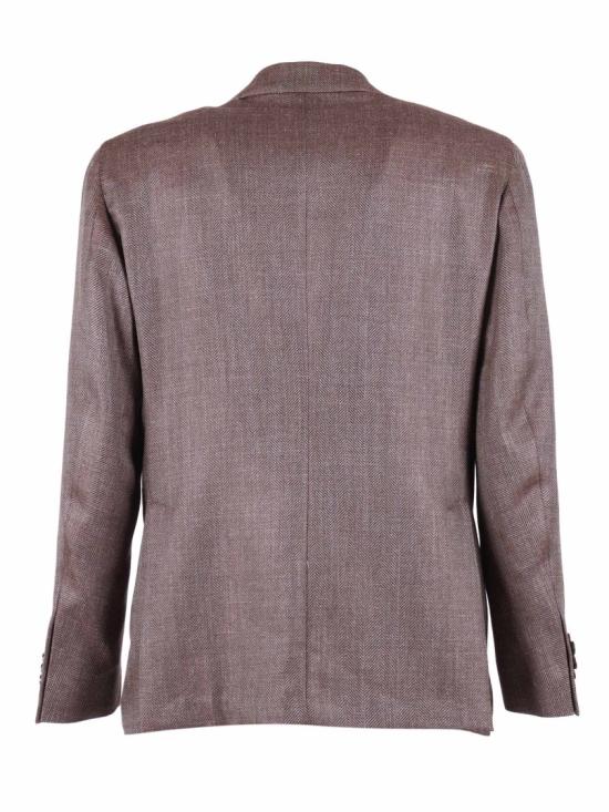 26SS 루이지 비안끼 수트 자켓 2403 62263 Brown - LUIGI BIANCHI