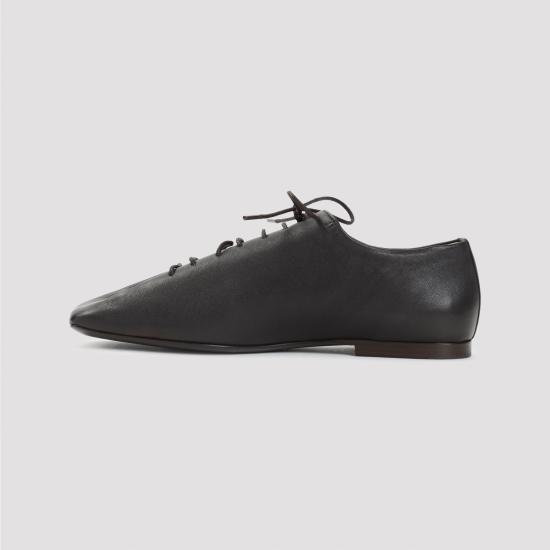 26FW 르메르 수리 플랫 클래식 더비 FO0245 LL0070 BR490 DARK CHOCOLATE - LEMAIRE