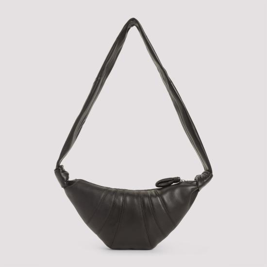 26FW 르메르 크루아상 레더 숄더백 BG0003 LL095 BR490 DARK CHOCOLATE - LEMAIRE