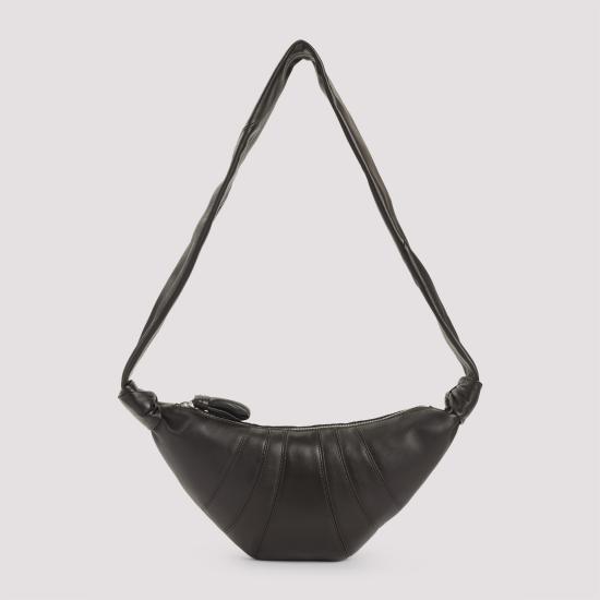 26FW 르메르 크루아상 레더 숄더백 BG0003 LL095 BR490 DARK CHOCOLATE - LEMAIRE