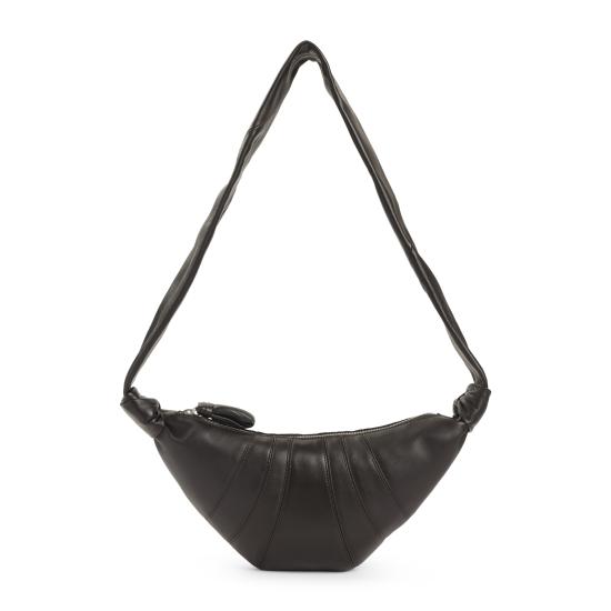 26FW 르메르 크루아상 레더 숄더백 BG0003 LL095 BR490 DARK CHOCOLATE - LEMAIRE
