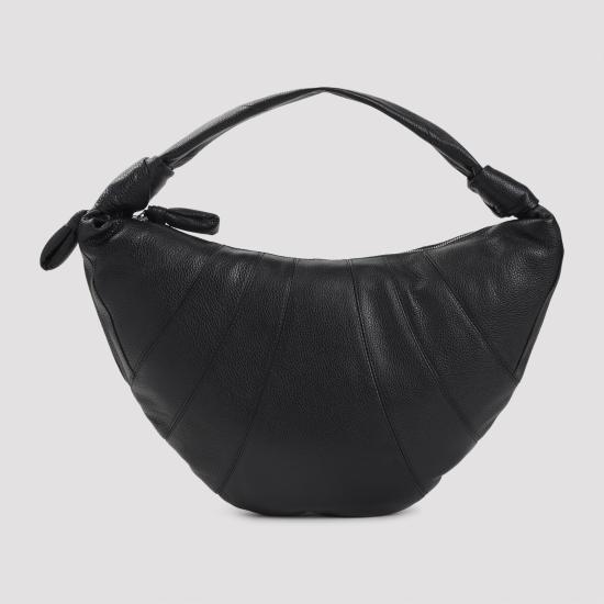 26FW 르메르 소프트 그레인드 레더 포춘 크루아상 백 BG0071 LL0018 BK999 BLACK - LEMAIRE