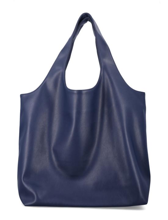 26FW 아페쎄 나논 로고 토트백 M61565PUAATIAK Blue - A.P.C.