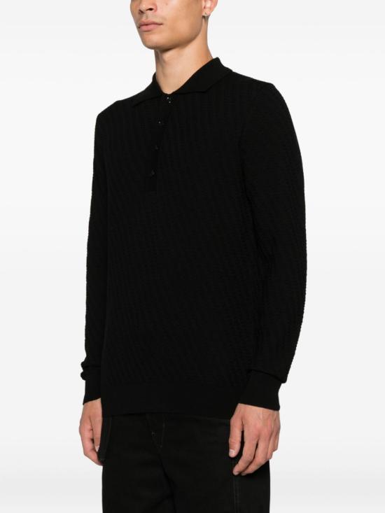 26FW 파올로 페코라 폴로 티셔츠 A032F009 9000 NERO - PAOLO PECORA