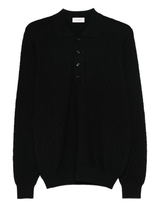 26FW 파올로 페코라 폴로 티셔츠 A032F009 9000 NERO