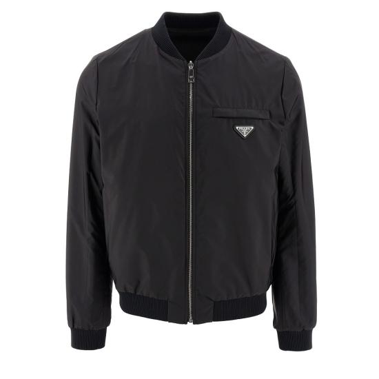 26FW 프라다 가죽 자켓 UPW280SOOO038 Black - PRADA