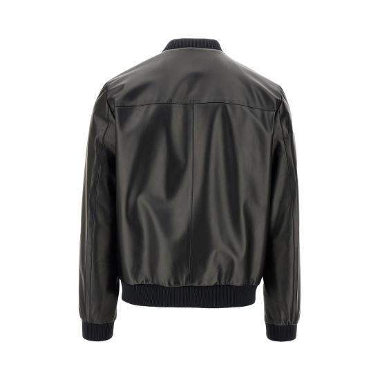 26FW 프라다 가죽 자켓 UPW280SOOO038 Black - PRADA