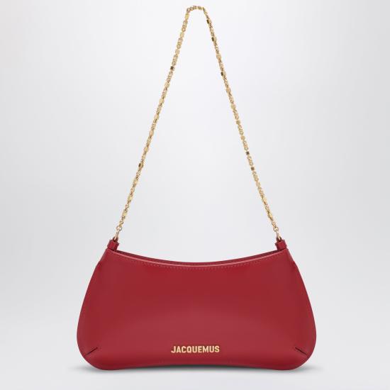 26FW 자크뮈스 쁘띠 비주 체인 숄더백 BAW00404BC18A01 Red