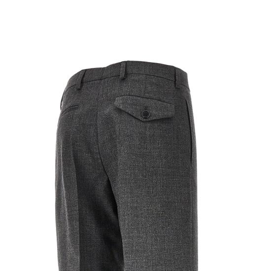 25FW 프라다 수트 팬츠 P270JGSOOO17N1 Grey - PRADA