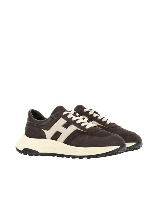26FW 호간 스니커즈 4308103 Brown - HOGAN
