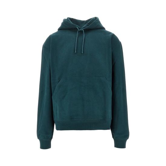 25FW 생로랑 그리 폰세 후드 818538Y36SW Green