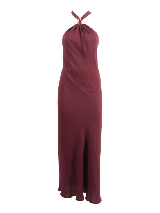 26SS 포르테포르테 롱 원피스 14884 my dress Burgundy - FORTE FORTE