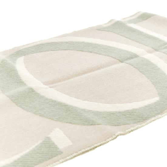 26SS 로에베 자카드 캐시미어 스카프 FSA4SS1W13 Beige - LOEWE