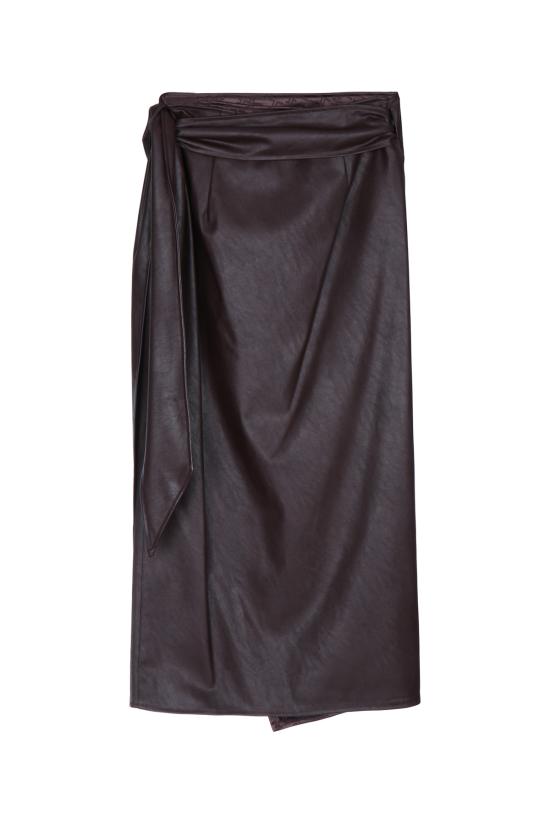 26FW 엘리자베타프랜치 스커트 GO21866E2 EV9 DARKCHOCOLATE - ELISABETTA FRANCHI