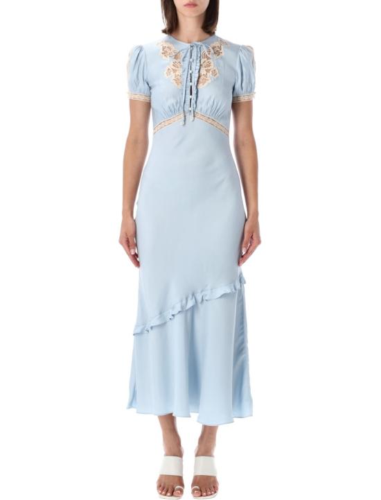 26FW 셀프 포트레이트 원피스 PF26017MBLLIGHT BLUE