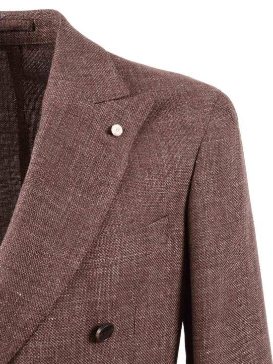 26SS 루이지 비안끼 수트 자켓 2405 62274 Brown - LUIGI BIANCHI
