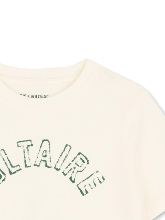 26FW [키즈] 자딕앤볼테르 티셔츠 X60866 195 Beige - ZADIG & VOLTAIRE