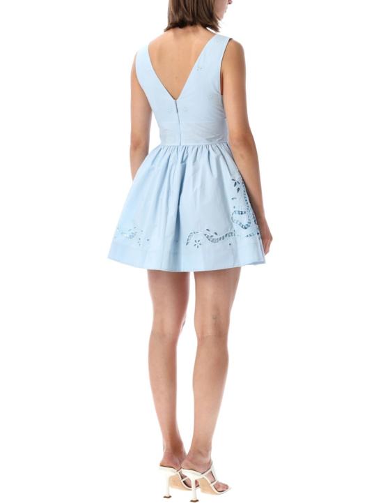 26FW 셀프 포트레이트 원피스 PF26018SBLLIGHT BLUE - SELF PORTRAIT