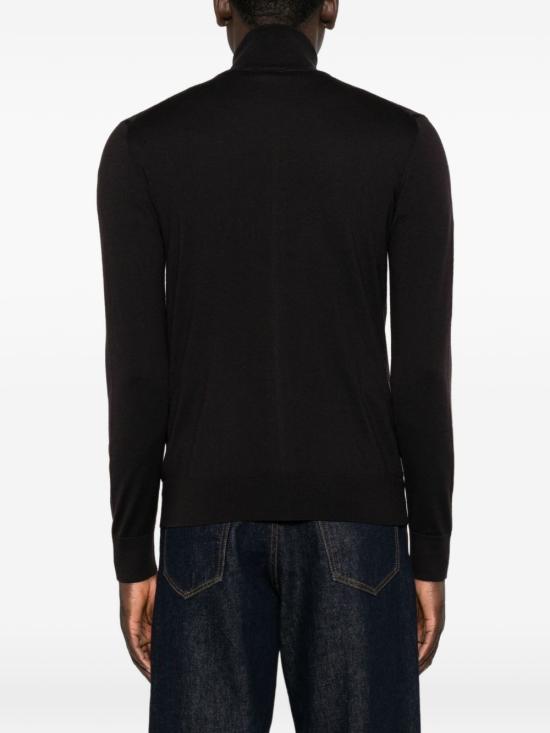 26FW 파올로 페코라 집업 니트 A050F001 2358 Grigio scuro - PAOLO PECORA