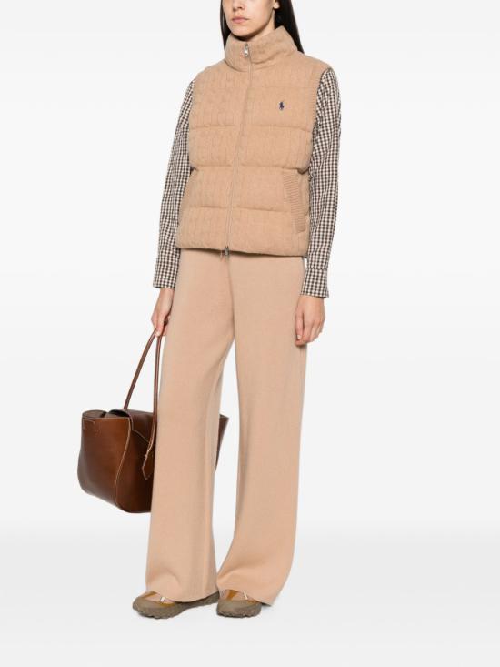 26FW 폴로 랄프로렌 패딩 조끼 211B29132 001 Beige - POLO RALPH LAUREN