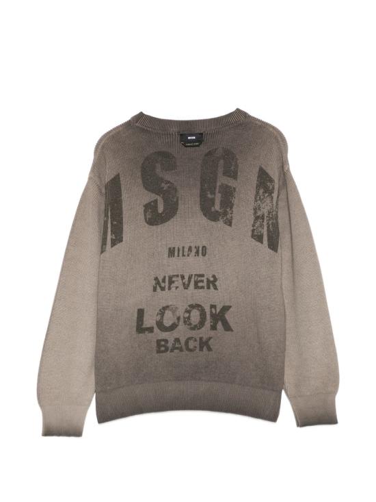 26FW [키즈] 엠에스지엠 니트/스웻셔츠 F6MSJBJP317 943 Marrone - MSGM