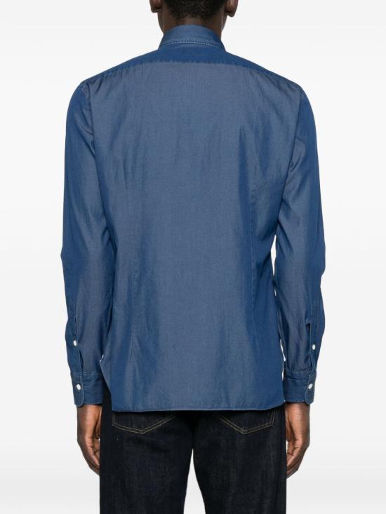 26FW 발바 데님 셔츠 LIU13P01PZ099 8U1 Blu - BARBA