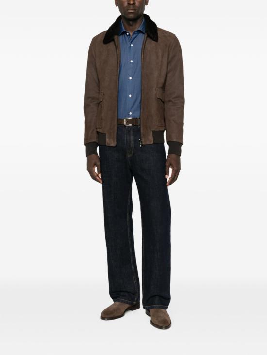 26FW 발바 데님 셔츠 LIU13P01PZ099 8U1 Blu - BARBA