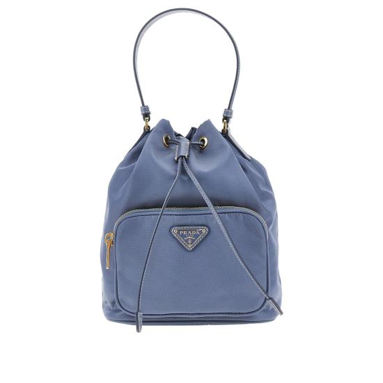 26SS 프라다 리에디션 1995 리나일론 듀엣 버킷백 1BH038VUOPRV44 Blue