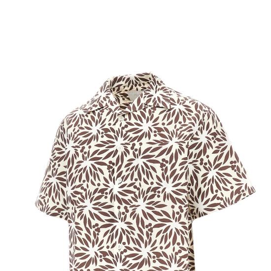 26SS 프라다 반팔 셔츠 UCS414SUMO19GY Beige - PRADA