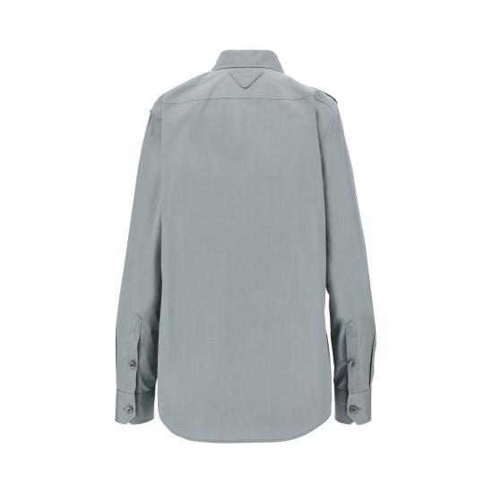 26SS 프라다 셔츠 P431JSOOO1XV2 Grey - PRADA