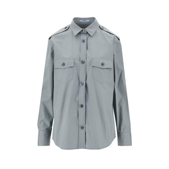 26SS 프라다 셔츠 P431JSOOO1XV2 Grey