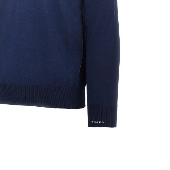 26SS 프라다 니트웨어 UMF211SOOO1813 Blue - PRADA