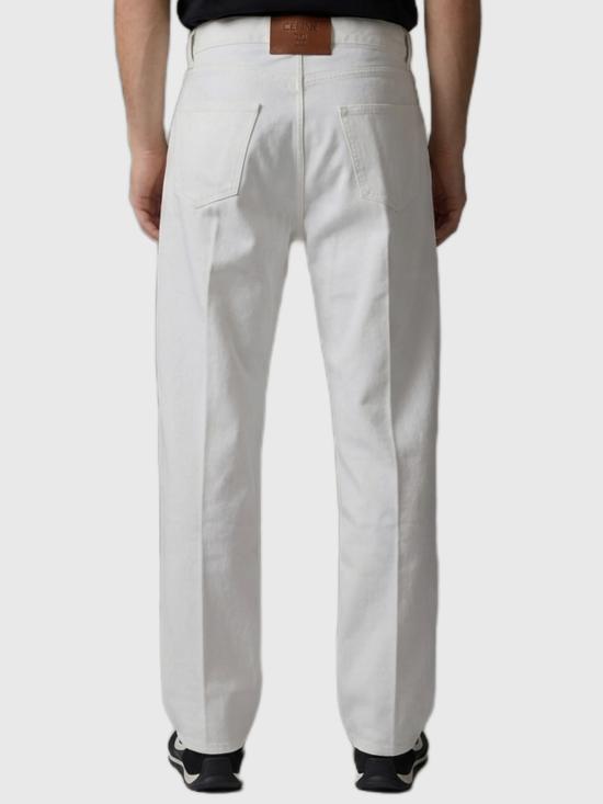 26FW 셀린느 코튼 데님 보이프렌드 진 001 RP0DI789D WHITE - CELINE