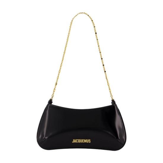 26FW 자크뮈스 쁘띠 비주 체인 숄더백 BAW00404BC18A01 990 black