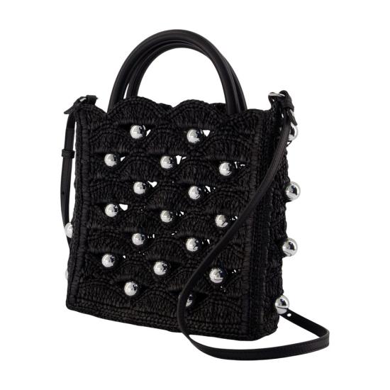 26FW 파코라반 토트백 26ASS0582NAT089 M004 black - PACO RABANNE
