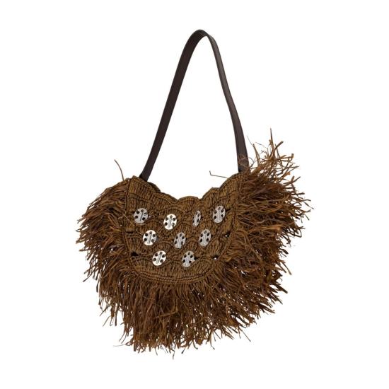 26FW 파코라반 크로스백 26ASS0581NAT086 M230 BROWN - PACO RABANNE