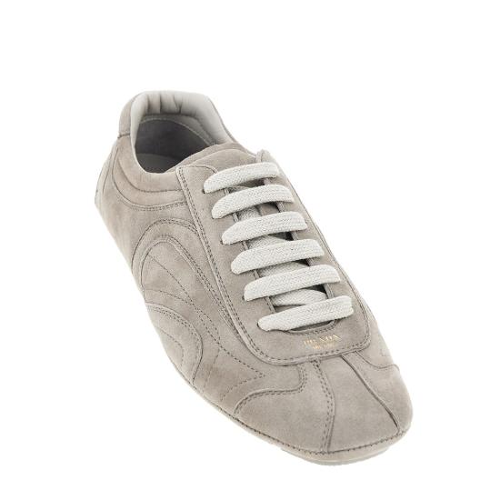 26SS 프라다 몬테카를로 리에디션 2005 스웨이드 스니커즈 4E1165FG001008 Grey - PRADA