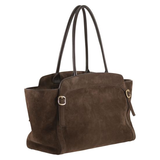 26FW 산토니 숄더백 DIBBA3041DBHSKW DARK BROWN - SANTONI