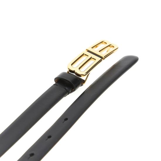 26FW 발렌시아가 벨트 8687612ACKI Black - BALENCIAGA
