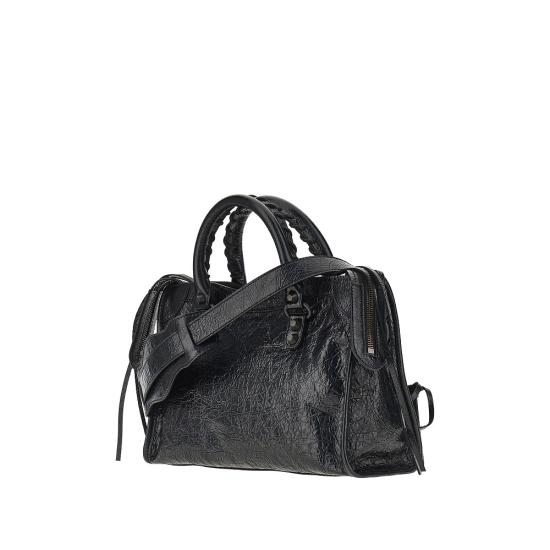 26FW 발렌시아가 르 시티 백 스몰 8657622ACFH Black - BALENCIAGA